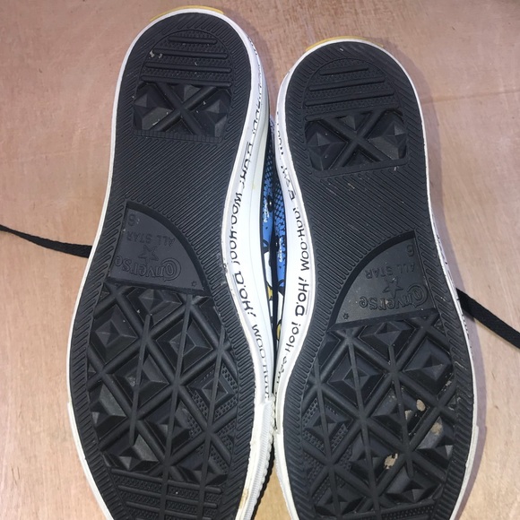 RARE the simpsons high top chucks. Homer! Collectible - Picture 5 of 13